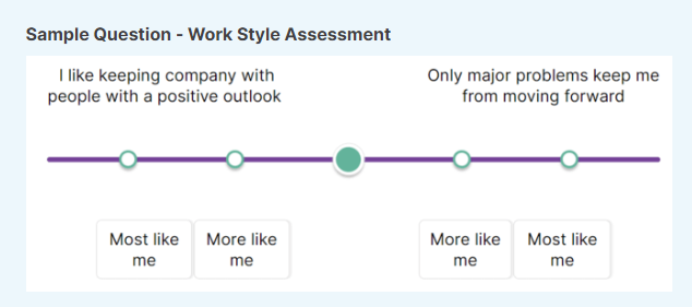 work style sample question